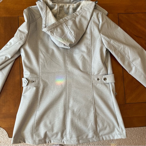 Gerry women’s fleece lined jacket with hood | grey | size small - Picture 6 of 9